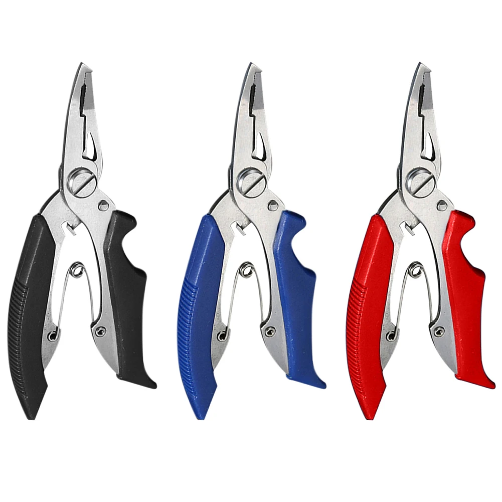 

Fishing Plier Scissor Braid Line Lure Cutter Hook Remover etc. Fishing Tackle Tool Cutting Fish Use Tongs Multifunction Scissors