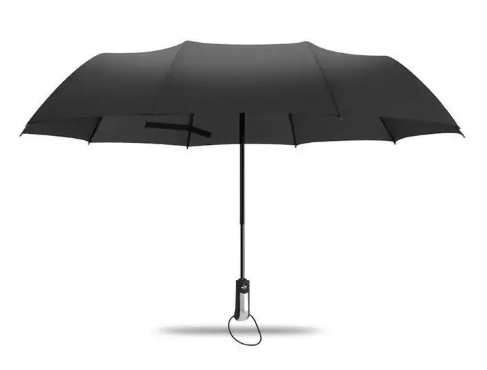 

Women For Men Gift 3Folding Fully-Automatic Wind Resistant Umbrella Rain Parasol Compact Large Travel Business Car 10K Umbrellas