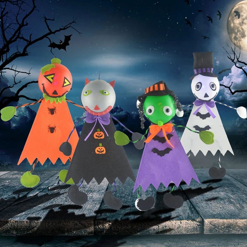 Подарок на Хэллоуин игрушки новинка 2019 жуткий вид тыква призрак ужас белый