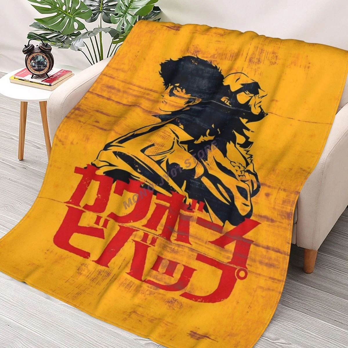 

001 Space Cowboy Jap Throw Blanket Sherpa Blanket cover Bedding soft Blankets