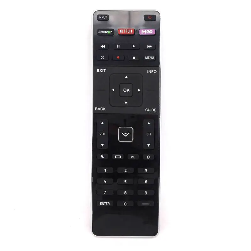 XRT500 для VIZIO светодиодный пульт дистанционного управления ТВ с QWERTY клавиатурой