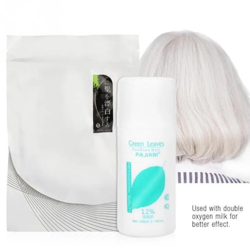 Крем для отбеливания волос Осветляющий крем Парикмахерская пудра краска