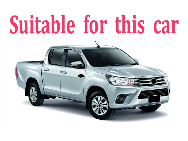 2 шт. для Рево Тойота Hilux VIGO 2015 2016 светодиодный дневного вождения светильник DRL