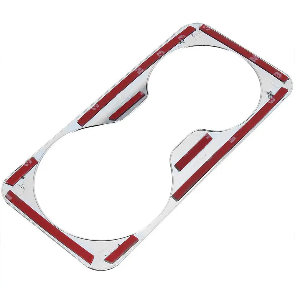 Декоративная наклейка для Kia Sportage R на переднюю и заднюю крышку стакана воды