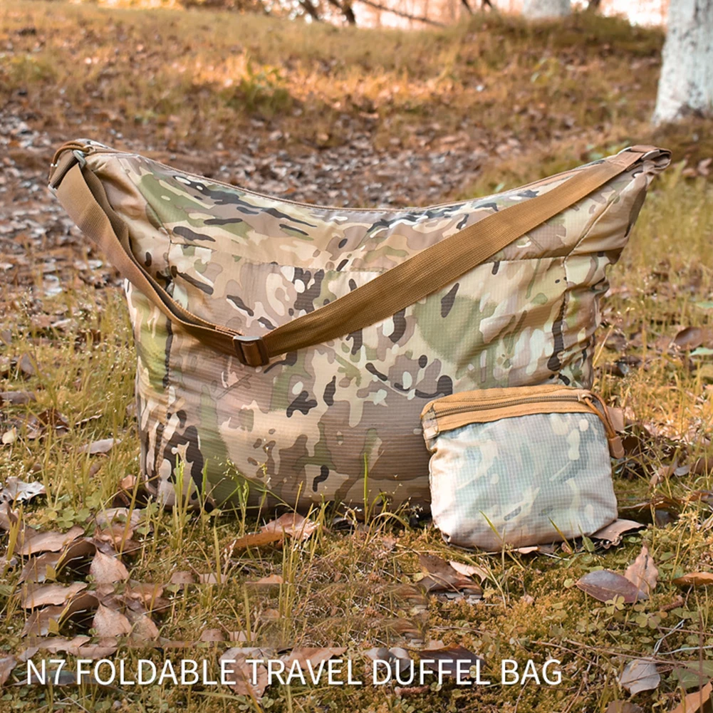 

Waterproof Climbing Messenger Bag Camo Tactical Outdoor Camping Hiking Dust Raincover Durable Large Capacity Shopping Tote Pouch