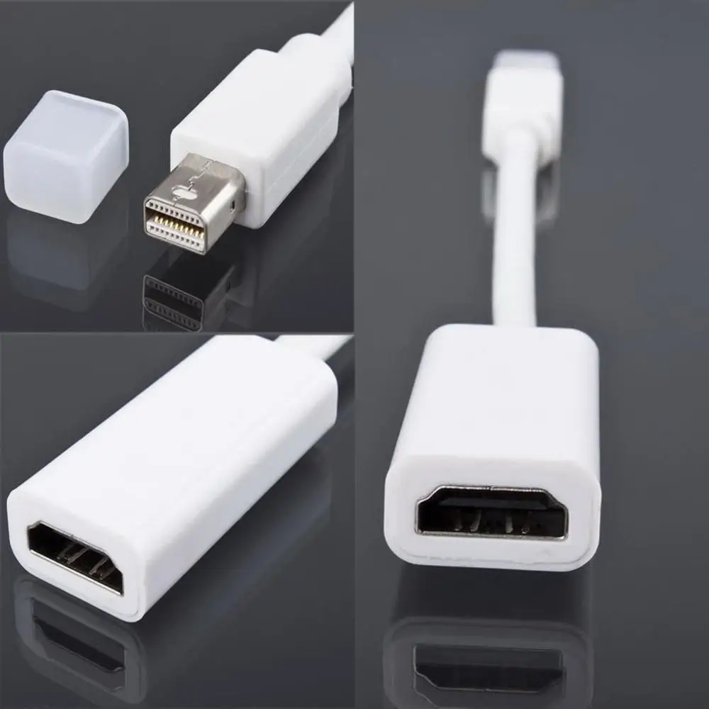 1 шт. Mini Thunderbolt DisplayPort DP к HDMI адаптер кабель для Apple Mac Macb Macbook Pro Air IR полезный UM|dp to
