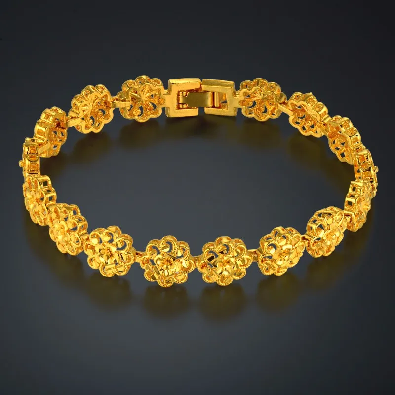 

Hip Hop 6MM Chain Link Bracelet For Women/Men Wholesale Braslet 2020 Gold Color Hand Chain Bracelet Male Jewelry