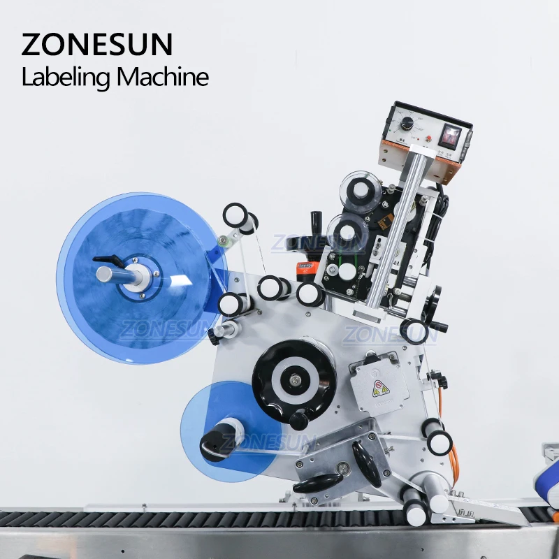 ZONESUN ZS TB823 Автоматическая Этикетировочная машинка для круглых бутылок флакон