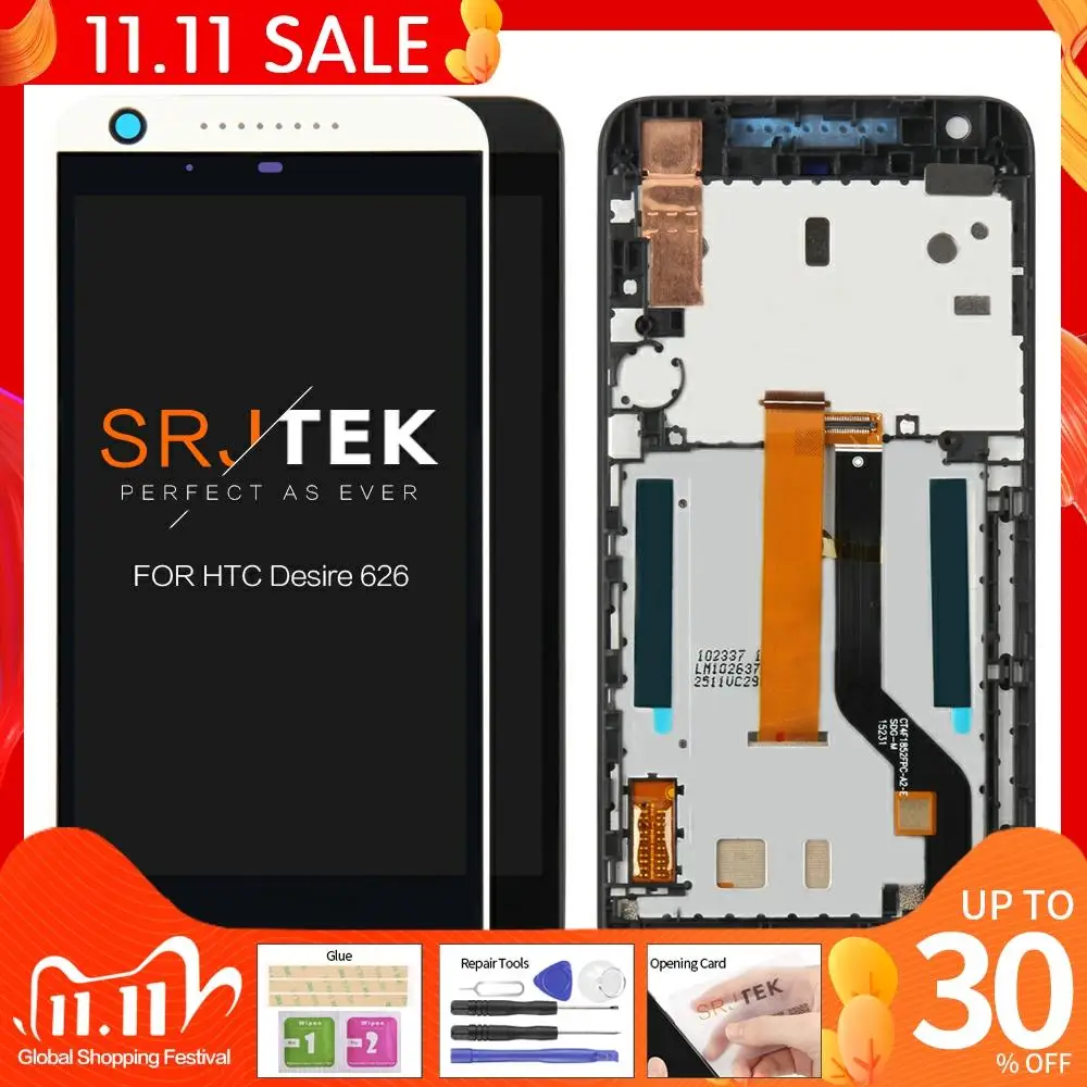 5 &quotдля HTC 626 ЖК дисплей Дисплей для Desire с сенсорным экраном Экран дигитайзер