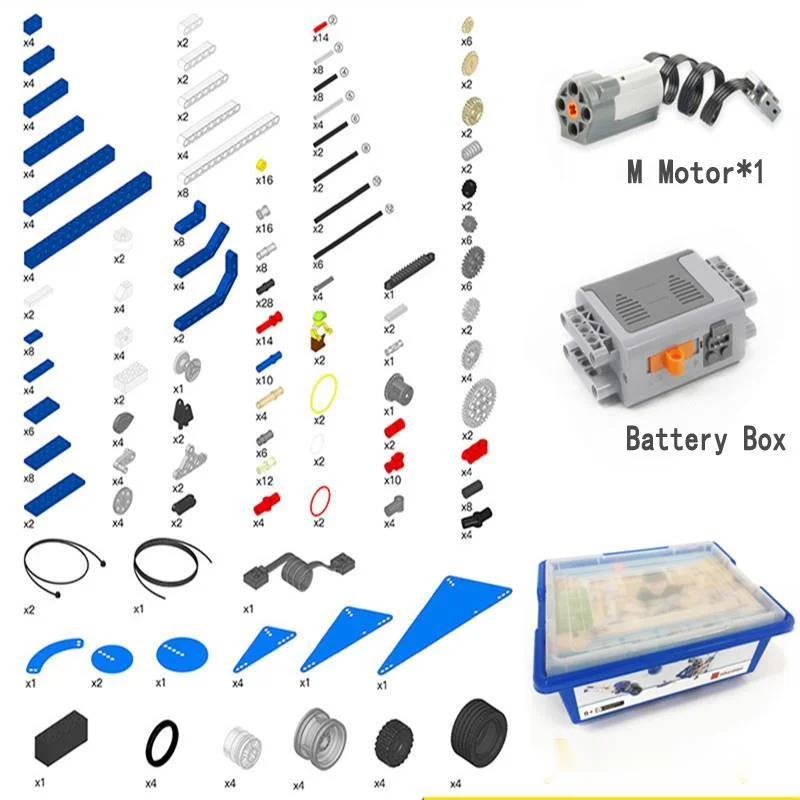 Детали legoin DIY RC Fit MOC креативный технический робот Playmobil совместимые строительные