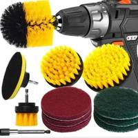 electric scrubber brush drill all purpose cleaner scrubbing brushes for bathroom surface grout kitchen car care cleaning tools