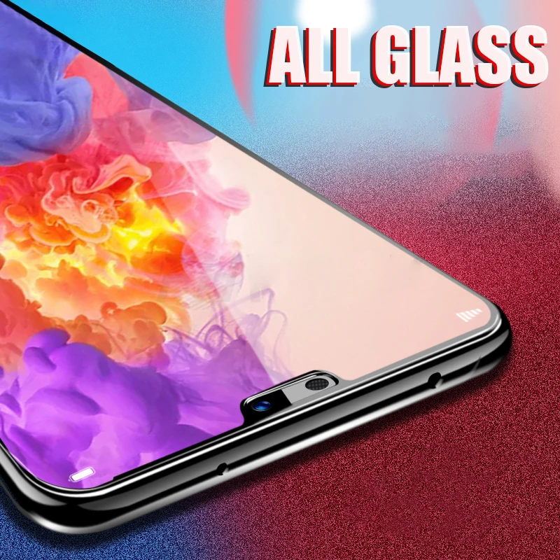 Защитное стекло с полным покрытием 9D для Huawei P20 Pro Lite p20lite Nova 3e nova3e p20pro закаленное