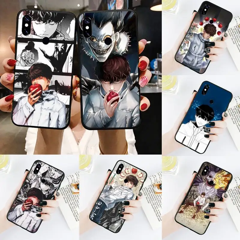 

Minoru Tanaka Death Note Phone Case For Xiaomi Redmi note 7 8 9 t max3 s 10 pro lite funda funda coque shell