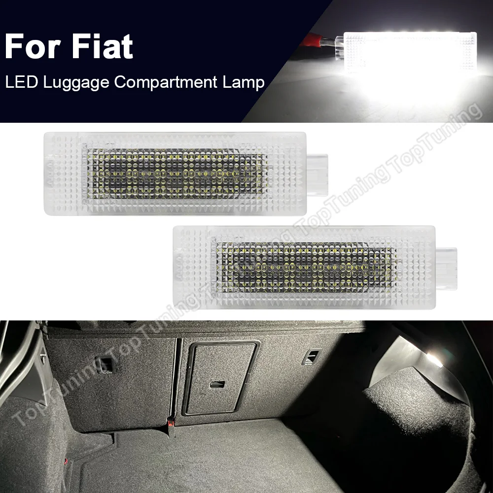 

Светодиодные внутренние фонари для багажника Fiat 500X 500L 500 500C Punto Evo Grande Punto Alfa Romeo Stelvio Giulia, 2 шт.
