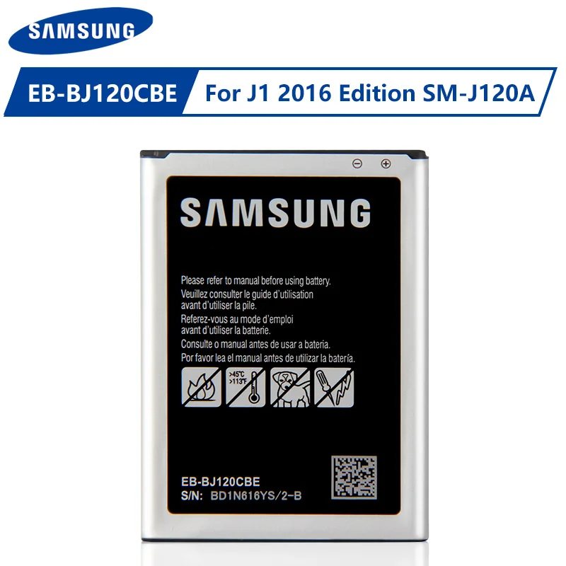 Оригинальный аккумулятор EB BJ120CBE EEB BJ120BBE BJ120CBU для Samsung Galaxy Express3 SM J120A J120F 2016 J1 J120h J120DS