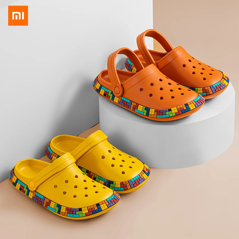 

Обувь Xiaomi mi Tetris, мужские сандалии, Пляжная женская обувь, пляжные мужские шлепанцы, уличная спортивная обувь с воздушной подушкой