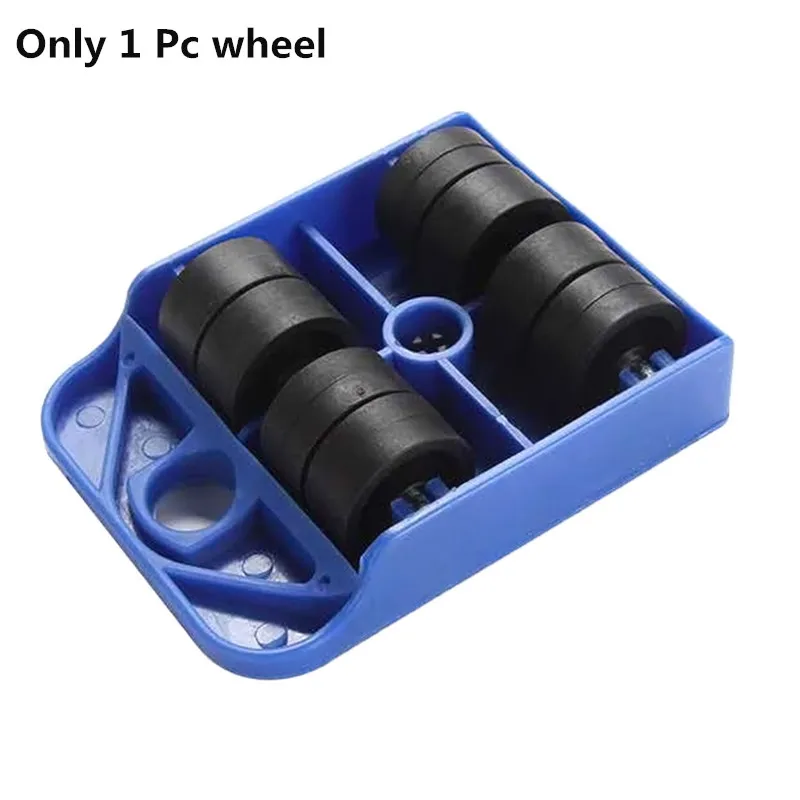 

Moves Furniture Tool Heavy Stuffs Transport Lifter Moving Wheel Slider Remover Roller Mover Hand Device,Not including stick