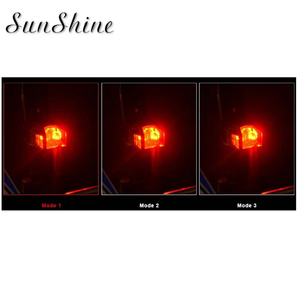 1 шт. черный велосипедный мигающий Головной фонарь на переднее колесо