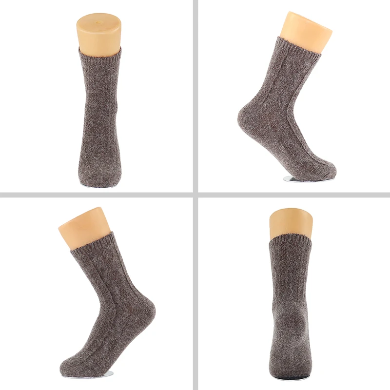 3 пары женские шерстяные носки из натурального кроличьего меха | Женская одежда