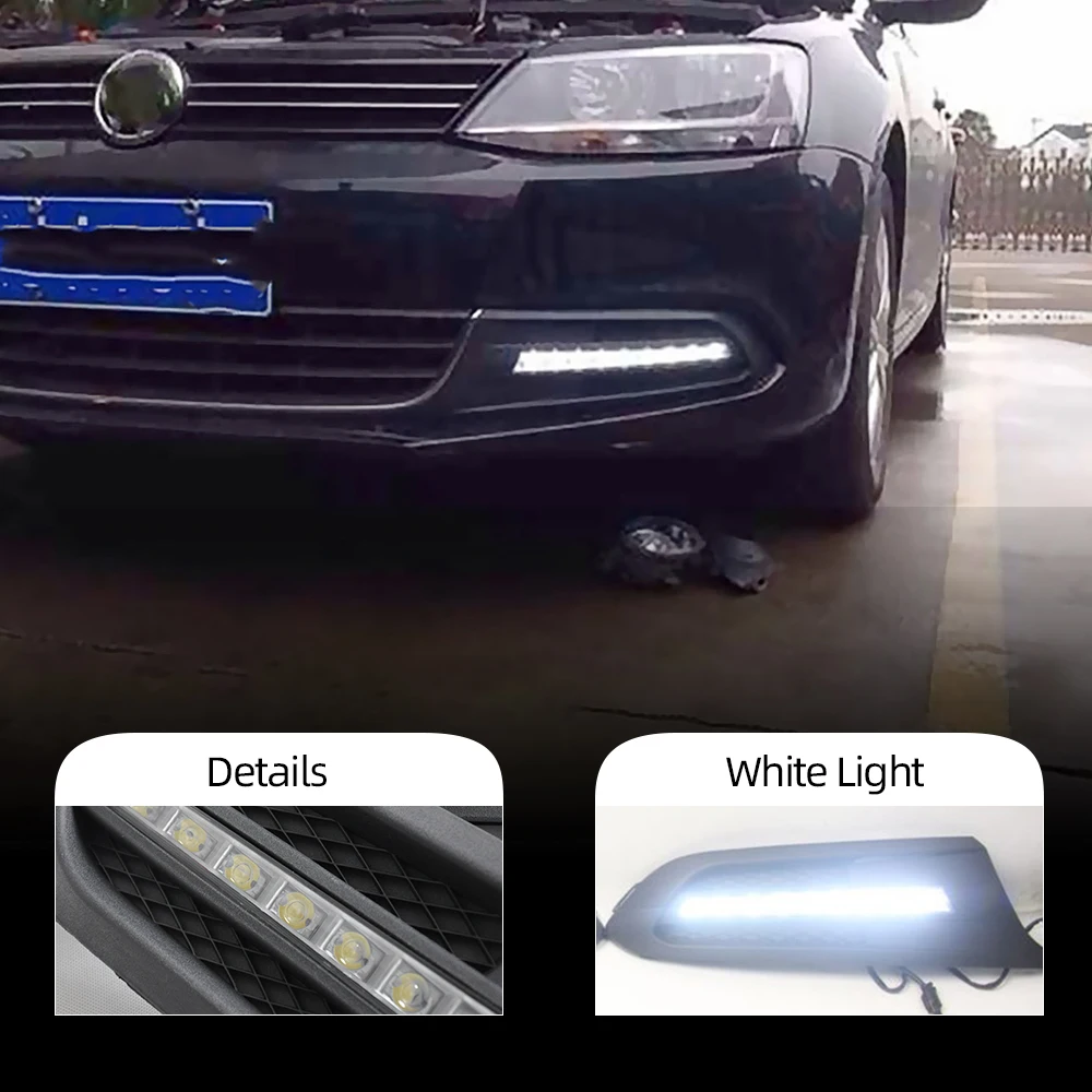 Оптовая продажа Тюнинг автомобилей для Volkswagen VW Jetta Sagitar MK6 2012 2013 2014 дальнего света