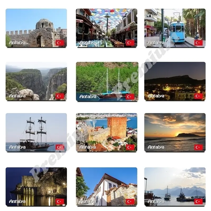 Анталия Турция туристический магнит на холодильник|Магниты холодильник| |