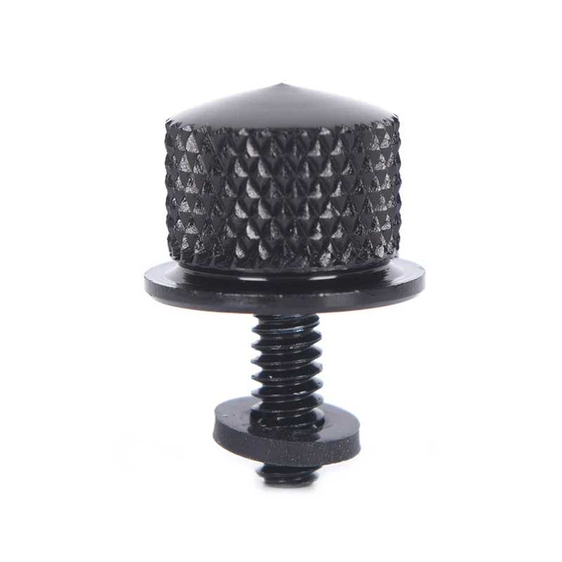New 1/4"-20 Thread Knurled Head Screws Cap Rear Seat Quick Mount Bolt Touring Softail Dyna Sportster XL 883 1200 Custom | Автомобили и
