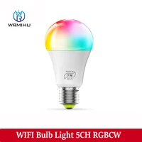 wifi bulb e27 led smart bulb siri voice control alexa google assistant led smart bulb equivalent indoor lighting lamp
