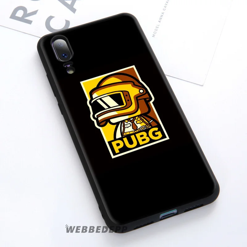 PUBG Game Art Soft Case for Huawei Mate 30 P20 P30 P Smart Z Plus Lite Pro 2018 2019 Honor View 20 9X |