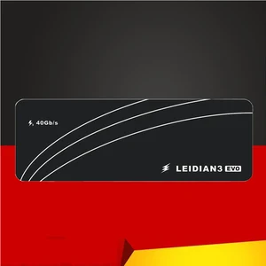 Корпус для внешнего жесткого диска Thunderbolt 3, футляр NVME для SSD M2, чехол M.2, адаптер для внешнего жесткого диска HD M 2 SSD, переходник NVME на TYPE-C, USB 3,1, алюминий