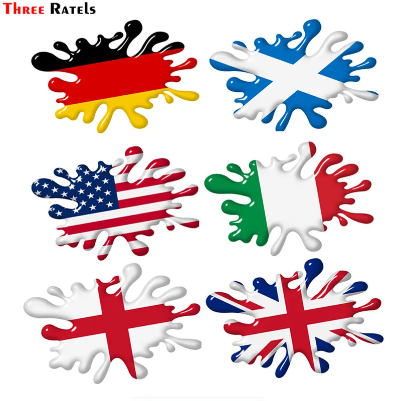 Три Ratels FTC 735 # 3d эффект деграде восклицательный знак дизайн с нами гермманы Италия