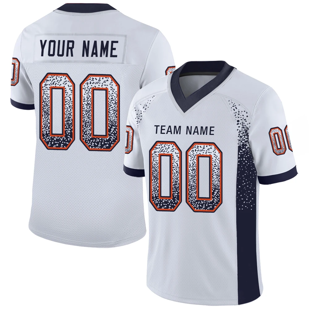 Wholesale Custom Sublimation Football Jersey Design Quick Dry Printing Team Name Number Men&Youth