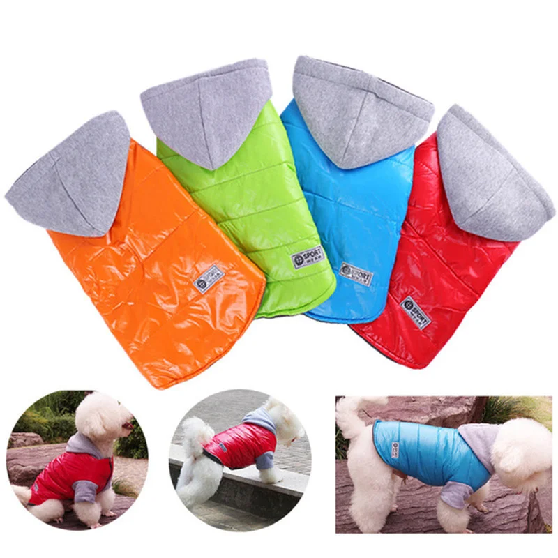 

Winter Pet Clothes for Small Dogs Warm Puppy Pet Coat Jacket Waterproof Dog Hoodies Chihuahua French Bulldog Pug Clothing