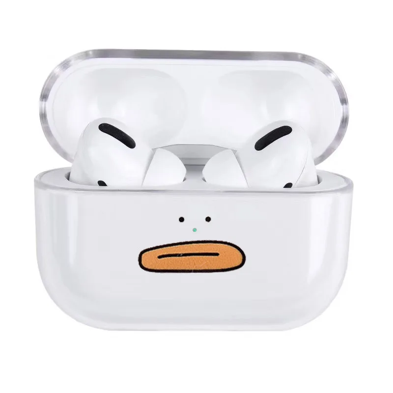 for AirPods pro 01 Милые, Мультяшные, прозрачные чехол для AirPods pro Чехол Bluetooth наушники защитный жесткий чехол для Air pods 2 3 чехол для зарядки - Цвет: for AirPods pro 01