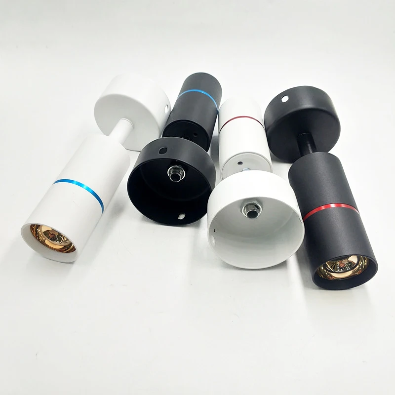 Разноцветные Диммируемые вращасветодиодный на 360 ° светодиодные светильники COB 5