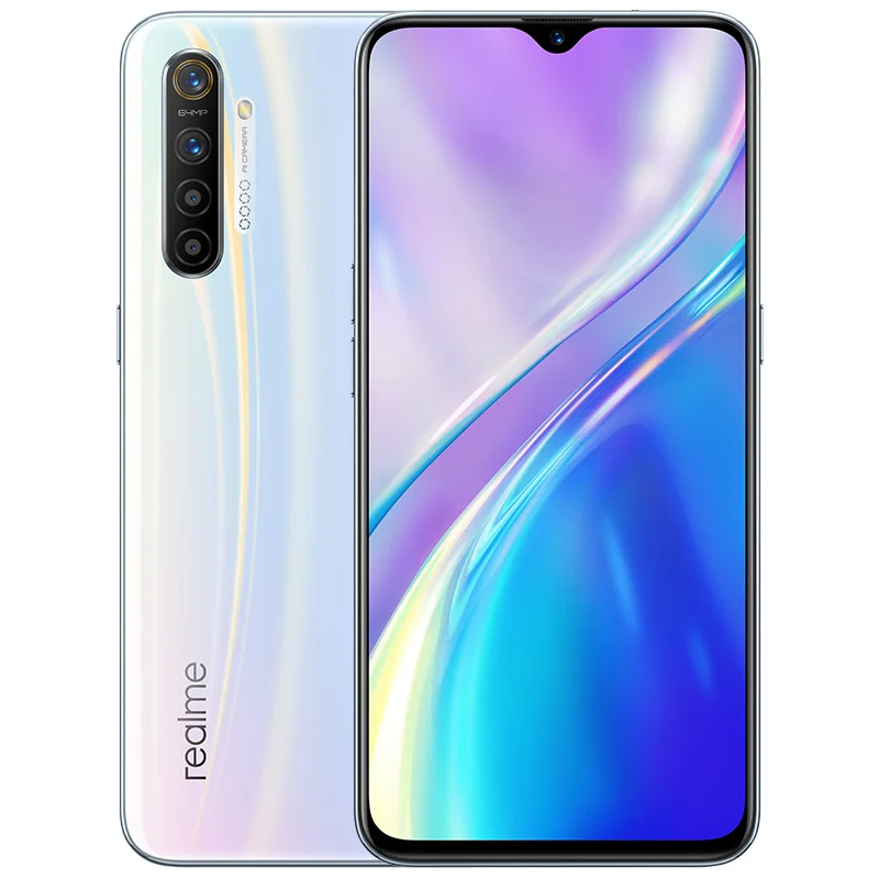 Смартфон Realme X2 Snapdragon 730G 6 4 дюйма 2340X1080 64 мп + 32 МП NFC ГБ 128 30 Вт VOOC|Смартфоны| |