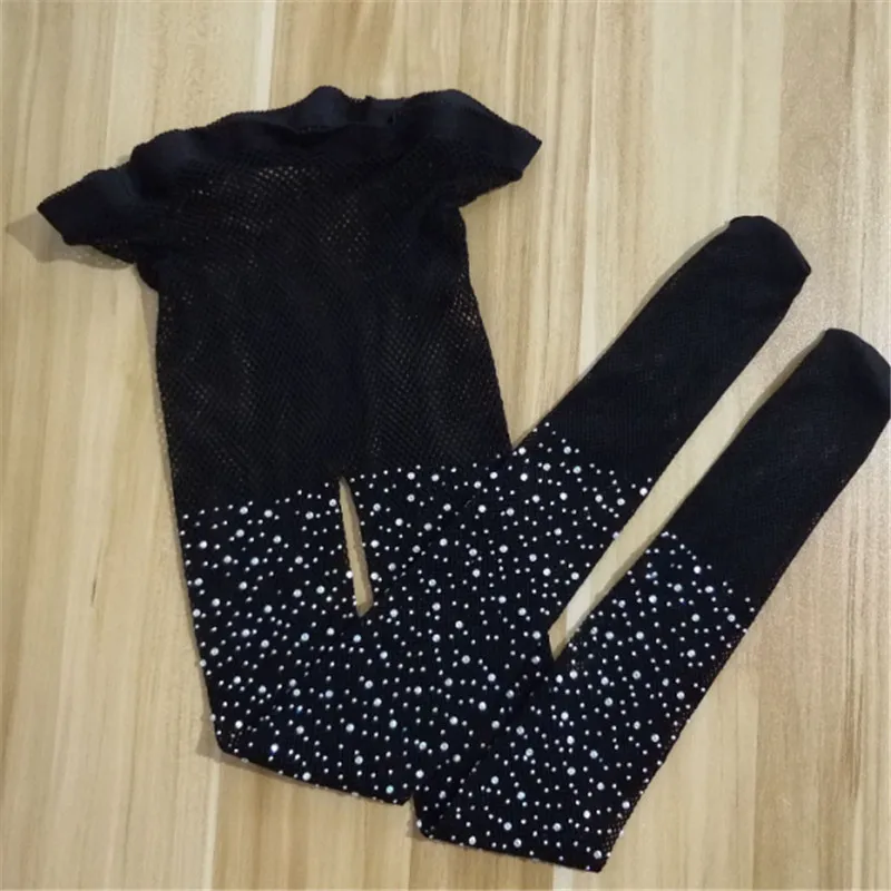 Новое поступление 2019 Детские блестящие колготки со стразами для девочек модные