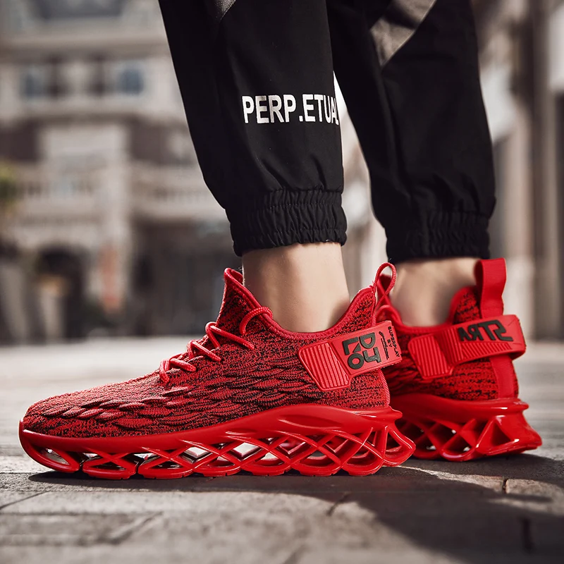 Новинка мужские кроссовки для бега дышащая спортивная обувь противоскользящая