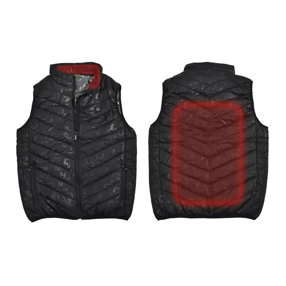 

Winter Down Cotton Smart Heating Vest USB Charging Soft Warm Vest For Adults