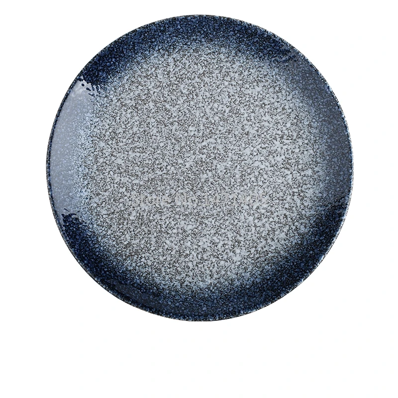 이불 zastawa stołowa w stylu japońskim Retro Home Pasta Talerz śniadaniowy Specjalny płaski talerz Naczynie Kreatywna restauracja netto