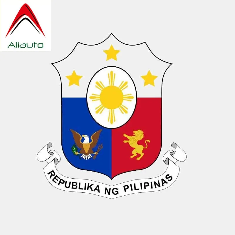 Наклейка Aliauto на Филиппины Стиль s герб наклейка автомобиль аксессуары для Mercedes