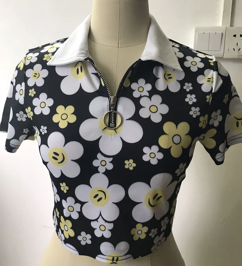 Женские велосипедные шорты с принтом смайлика летние облегающие высокой талией