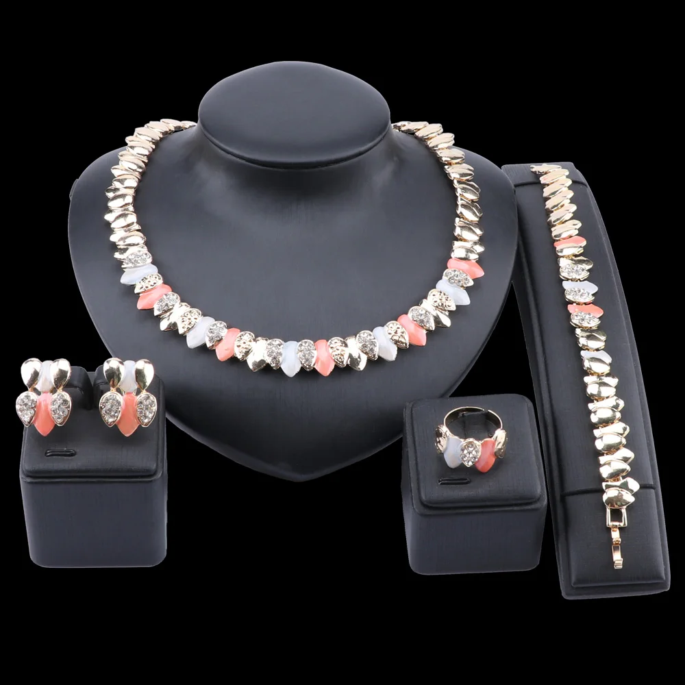 

Набор украшений для женщин, африканские капли дождя, ювелирный набор, Свадебное колье, ожерелье, Свадебный Дубайский и эфиопский Ювелирные ...