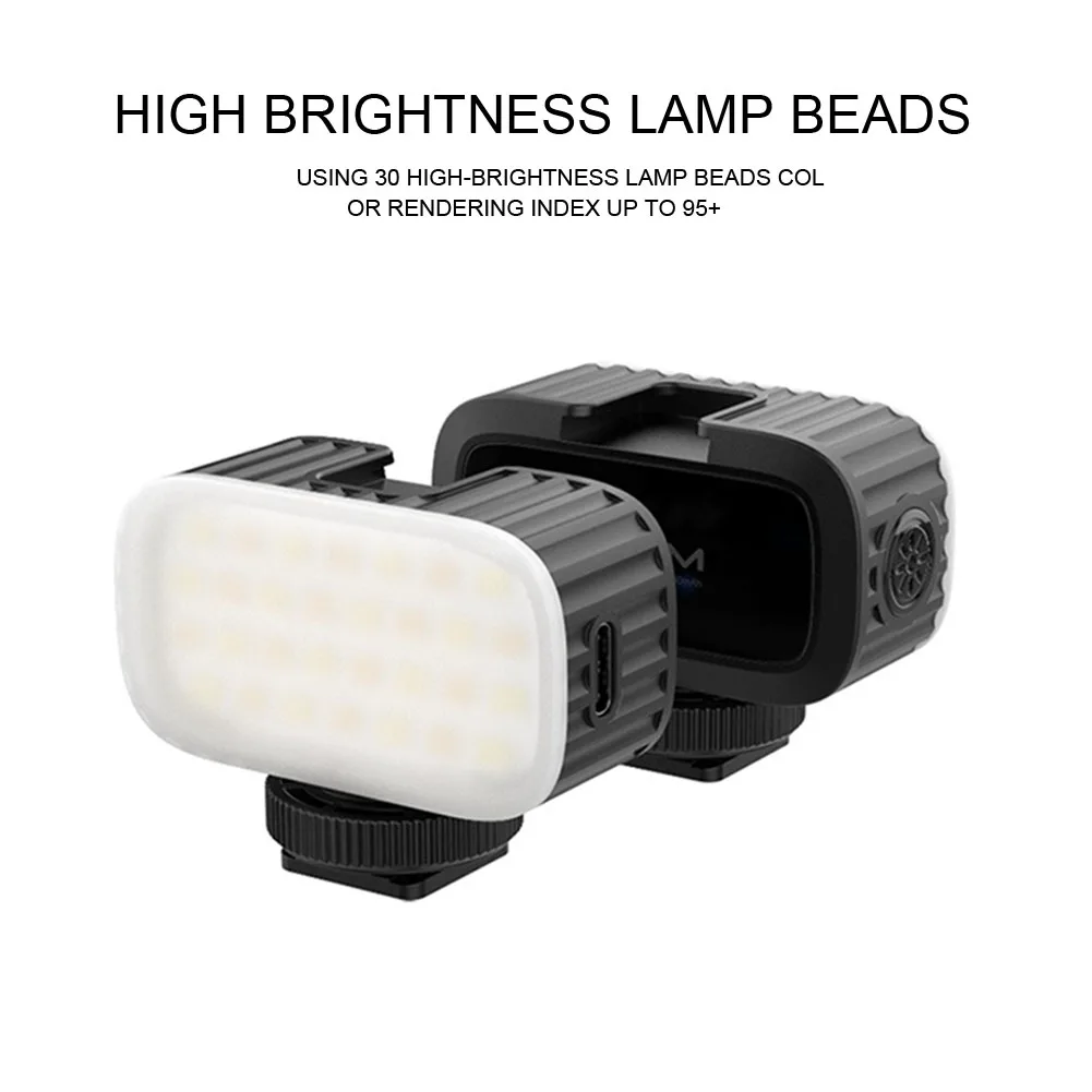 Портативный мини-светильник с регулируемой яркостью 30 светодиодов 5600 к |