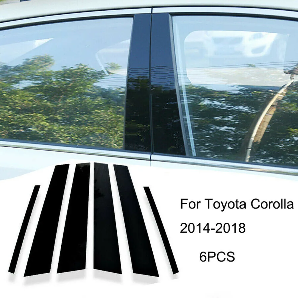

Наклейки на двери для Toyota Corolla 2014-2018, 6 шт.