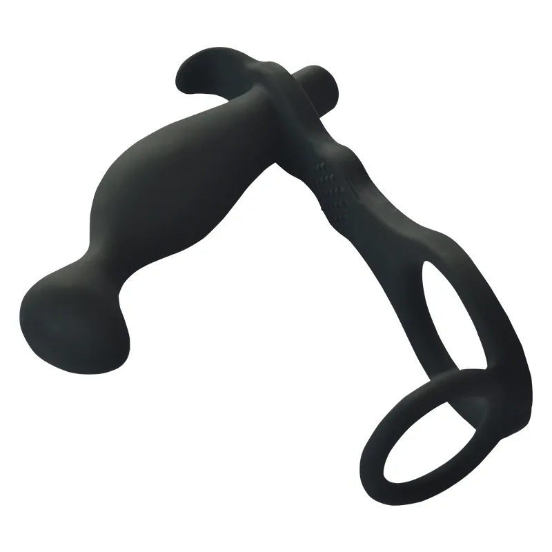 Вибратор со скоростью кольцо для пениса Анальная пробка секс-продукт массажер