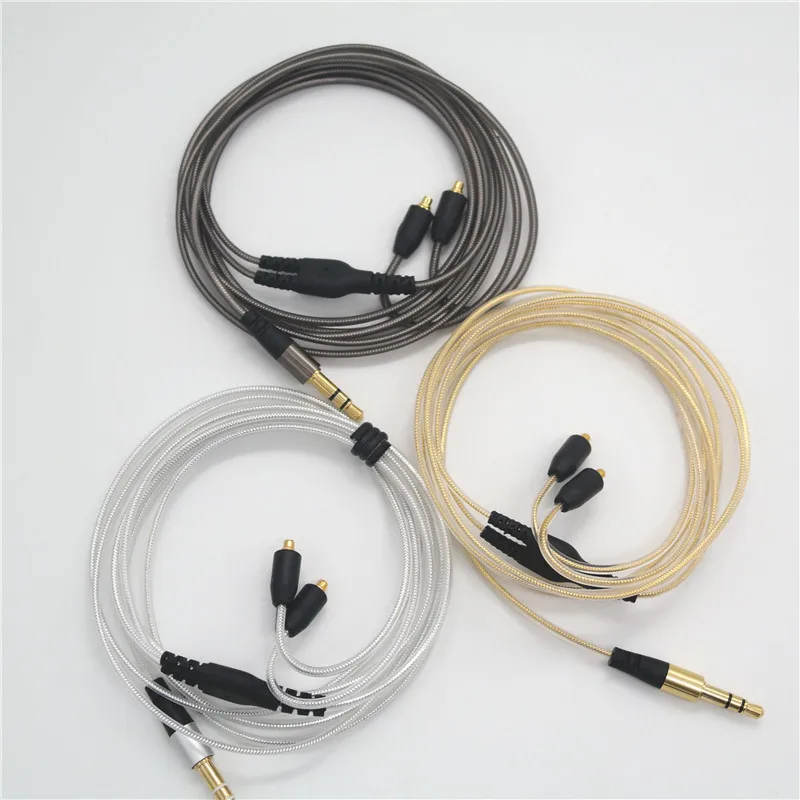 

1.3M Headphone Replacement Cable for Shure SE215 SE315 SE535 SE846 UE900 Headsets Upgraded MMCX Audio Cable Cords Wires