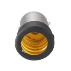 1 шт. B15 для E14 адаптер небольшой байонетная розетка лампа держатель для E14 светодиодный светильник цоколь лампы держатель термостойкие основание светильника держатель