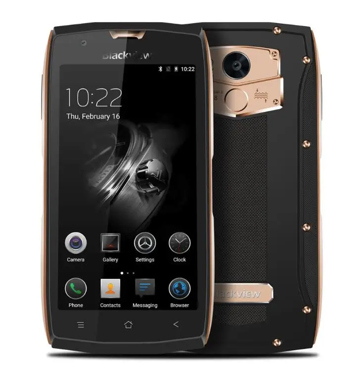 Gold Simple box Смартфон Blackview BV7000 Pro, четыре ядра, 64 ГБ, lte, IP68, водонепроницаемый, 5,0 дюймов, MTK6750T, 4 Гб ram, 64 ГБ rom, отпечаток пальца, 4G, мобильный телефон - Цвет: Gold Simple box