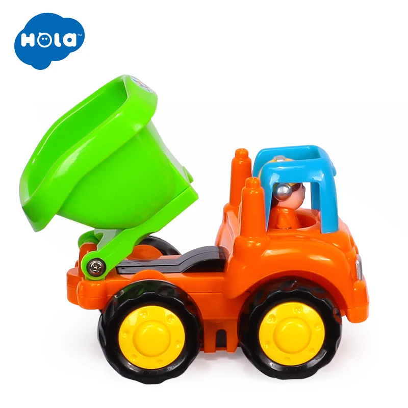 HOLA TOYS 326C+326D 2pcs/Lot Baby Toys Vehicle Mini Dump Trucks Vehicles Model Car For Kids Gifts |