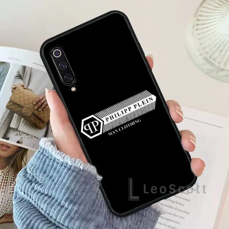 

Black qp Philipp Brand Phone Case For Xiaomi Redmi 7 9t 9se k20 mi8 max3 lite 9 note 8 9s 10 pro